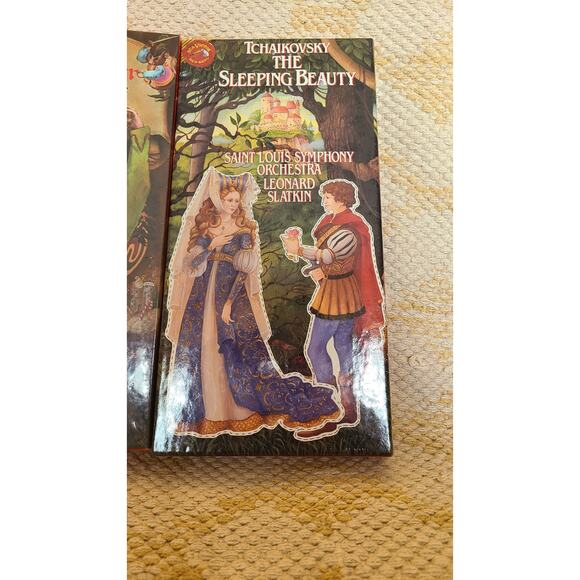 Tchaikovsky Sleeping Beauty The Nutcracker Audio story book London philharmonic - Picture 2 of 6